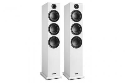 FENTON Paire Enceintes Colonne  Shf80w 500w Enceintes Passives Hifi Son Haute Qualit&eacute; Blanc