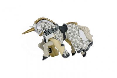 PAPO  Figurine Cheval du Ma&icirc;tre des armes cimier licorne Pour Enfant 