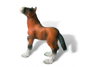 BULLYLAND  - Cheval Shire - Poulain 