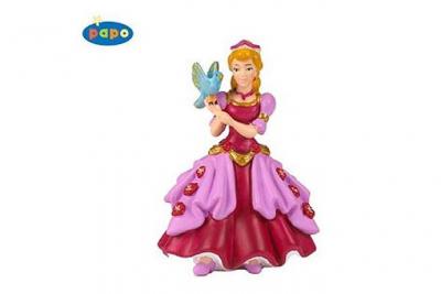 PAPO  - 39034 - Figurine - Princesse &agrave; L'Oiseau - Rose