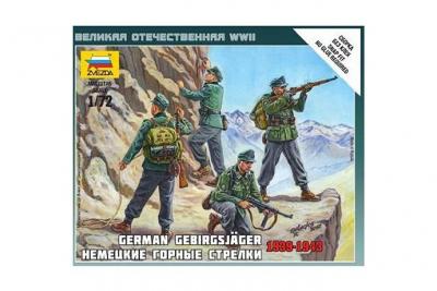 ZVEZDA Figurine  Gebirgsjager allemand-1/72 - Figurines historiques