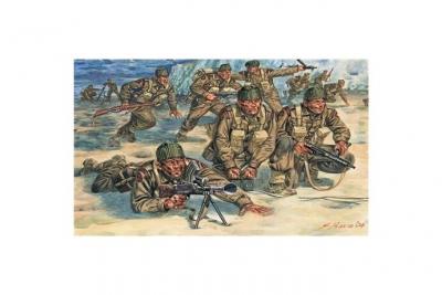 ITALERI Figurine  Commandos britanniques -1/72 - Figurines historiques