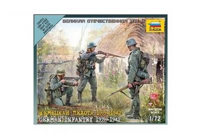 ZVEZDA  - Z6105 - Maquette - Infanterie Allemande 1941 - Echelle 1:72