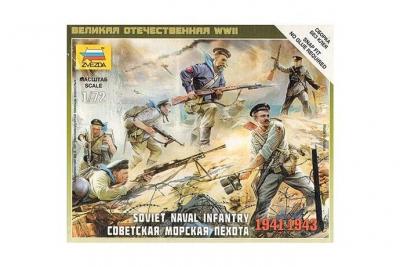 ZVEZDA Infanterie Navale Sovietique  1/72