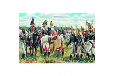 ITALERI Figurine  Les guerres napol&eacute;oniennes : Etat-major alli&eacute;-1/72 -