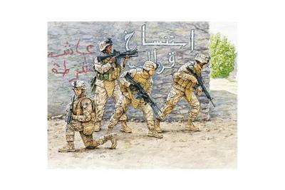 MASTER BOX Figurine  US Marines - Iraq Set 1- 1/35 - Figurines histori