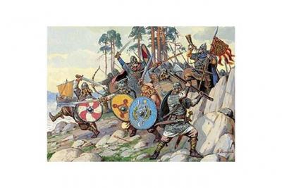 ZVEZDA Figurine  Vikings -1/72 - Figurines historiques