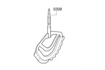 BOSCH Fouet melangeur avec silicone reference : 00753826