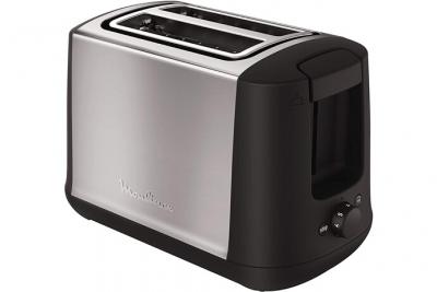 MOULINEX grille pain avec 2 fentes 850W gris noir LT340811 