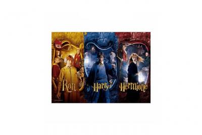 SD TOYS  Harry Potter Ron. Harry. Hermione Puzzle 1000 Pieces Noir