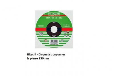 HIKOKI D&eacute;stock - - - Disque &agrave; tron&ccedil;onner la pierre 230mm - 752535