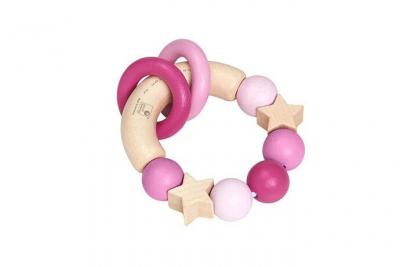 SELECTA Bellybutton By  - Hochet - Etoiles roses