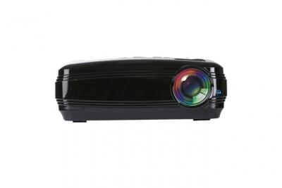 YONIS Vid&eacute;oprojecteur led 3200 lumens jeux vid&eacute;os films match tv noir 