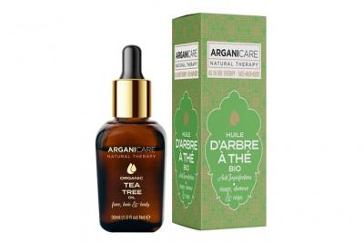 ARGANICARE  - Huile d'Arbre &agrave; Th&eacute; bio 3-1 visage, corps, cheveux 30 ml