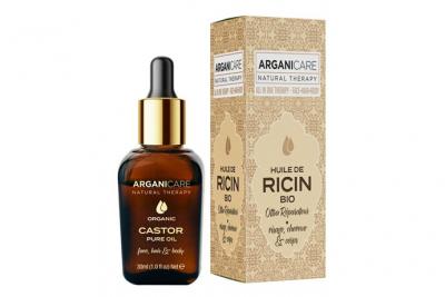 ARGANICARE  - Huile de Ricin bio 3-1 visage, corps, cheveux 30 ml