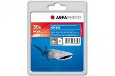  Compatible Avec Hp 343 (c8766ee) Agfa Photo Aphp343c Cartouche D'encre Couleur 