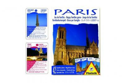 PIATNIK Jeu de 7 familles Souvenir de Paris