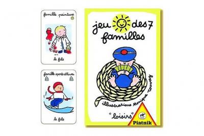 PIATNIK Cartes - Jeu De 7 Familles Loisirs  Multicolore