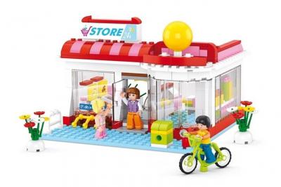 SLUBAN Jeu de construction  Elements Girls Dream Series Supermarch&eacute;