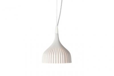 KARTELL  &Egrave;, Lampe &agrave; Suspension, Blanc Opaque