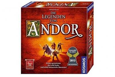 KOSMOS VERLAGS GMBH & CO Kosmos 691745&nbsp;-&nbsp;les l&eacute;gendes de andor, les amateurs jeu de l'ann&eacute;e 2013