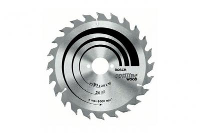 BOSCH Lame de scie circulaire Optiline Wood 140 x 20/12,7 x 2,4 mm, 20 1pc