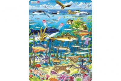 LARSEN  casse-t&ecirc;te Maxi North Atlantic Gyre 60 pi&egrave;ces 