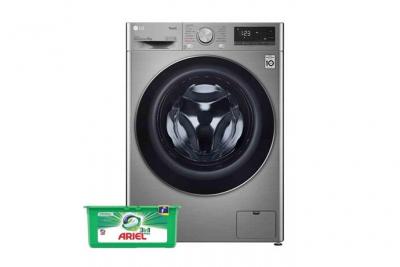 LG  Lave-Linge Frontal 8kg 1400trs/min Connect&eacute; Wi-Fi Machine &agrave; laver hublot