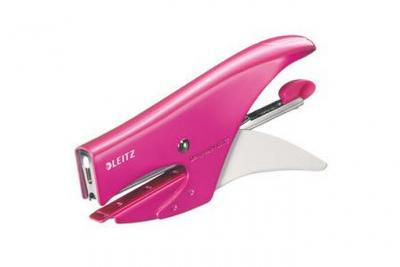 LEITZ  Pince Agrafeuse Wow Pour N&deg; 10 Rose