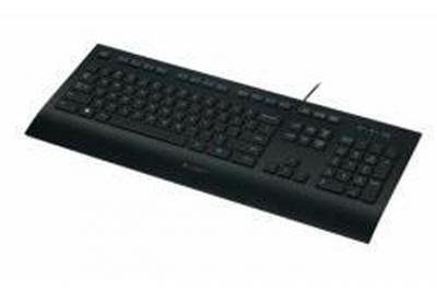 LOGITECH  Corded K280e - Clavier - USB - Nordique
