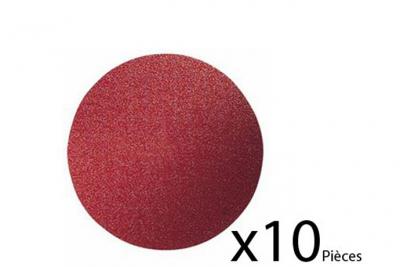 BOSCH Feuilles abrasives, set de 10 pi&egrave;ces 115 mm, 80