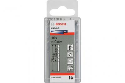 BOSCH  Forets &agrave; m&eacute;taux rectifi&eacute;s HSS-Co, DIN 338 3,5 x 39 x 70 mm