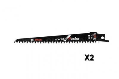 BOSCH  - 2 Lames de scie sabre s 628 df Special pour pl&acirc;tre 150mm