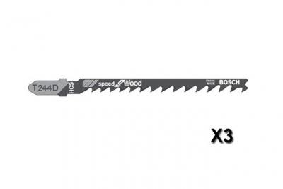 BOSCH  - 2608630879 Lames de scie sauteuse t 244 d
