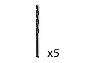 Bosch 2608585523 Foret &agrave; M&eacute;tal Queue Ronde 10,2 X 87 Mm 5 Pi&egrave;ces