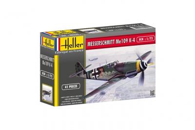 HELLER Maquette avion  messerschmitt 109 k -4-1/72 - Maquette d'avion