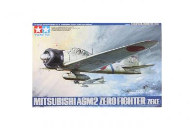 TAMIYA Maquette avion  Mitsubishi A6M2 Z&eacute;ro Type 21- 1/48 - Maquette d