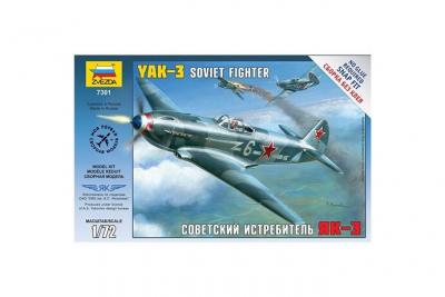 ZVEZDA Maquette avion  Yak-3-1/72 - Maquette d'avion