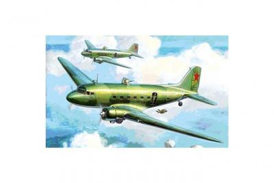 ZVEZDA Maquette avion  Li-2 sovi&eacute;tique- 1/200 - Maquette d'avion