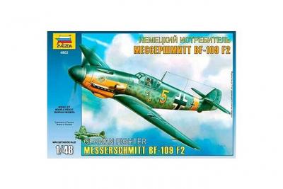 ZVEZDA Messerschmitt Bf-109 F2 German Fighter-