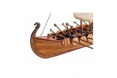 ARTESANIA Maquette bateau en bois : Drakkar de vikings