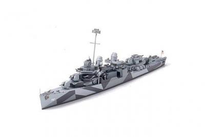 TAMIYA Destroyer Dd797 Uss Cushing - 1/700e -  