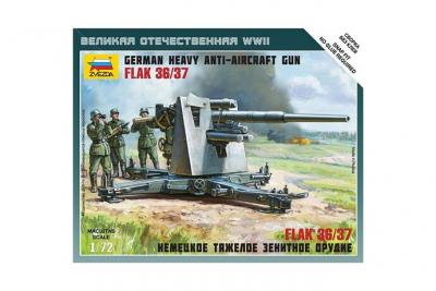 ZVEZDA  - Z6158 - Maquette - Flak 36/37 88MM - Echelle 1:72