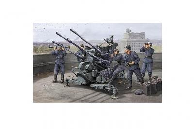 TRUMPETER Maquette  FLAK ALLEMAND 2CM 38- 1/35 - Maquette militaire