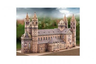SCHREIBER BOGEN Schreiber-Bogen - Maquette en carton : Cath&eacute;drale Saint:Pierre de Worms, Allemagne 