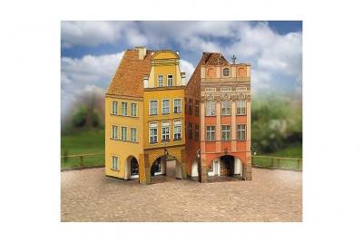 SCHREIBER BOGEN Schreiber-Bogen - Maquette en carton : Vieilles maisons : Coffret 4