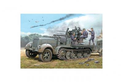 Maquette Trumpeter Semi-chenill&eacute; Sd.Kfz.7/1 avec Flakvierling 38 de 2
