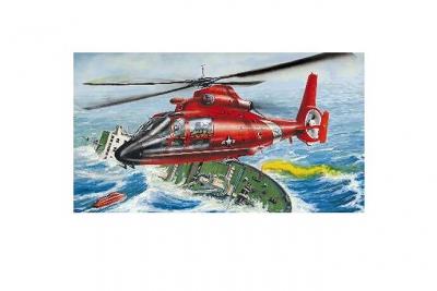 Maquette h&eacute;licopt&egrave;re Trumpeter US HH-65A DAUPHIN- 1/48 - Maquette d'h