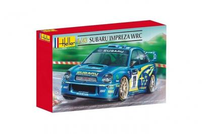 HELLER Subaru Impreza Wrc 02 1/43 (accessoires Colle Peinture Inclus) 