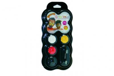  GRIM'TOUT Set complet Tigre et citrouille, GT41222, 4 couleurs